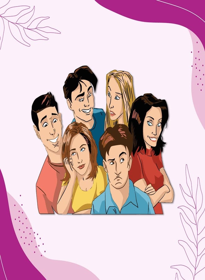 Bhai Please Friends Wooden Fridge Magnet (Pack of 1 pc) Friendship Day Gift, Gift for Friends - Image 5